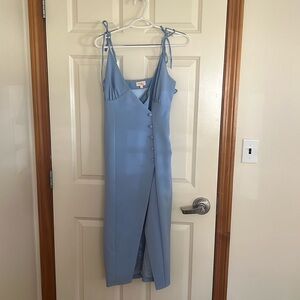 Camila Coelho Aaliyah Midi Dress in Periwinkle